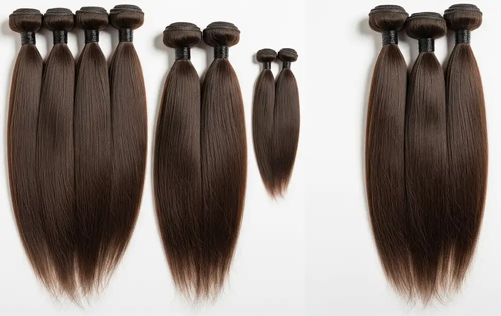 Kinky Straight Crochet Hair Bundles preview