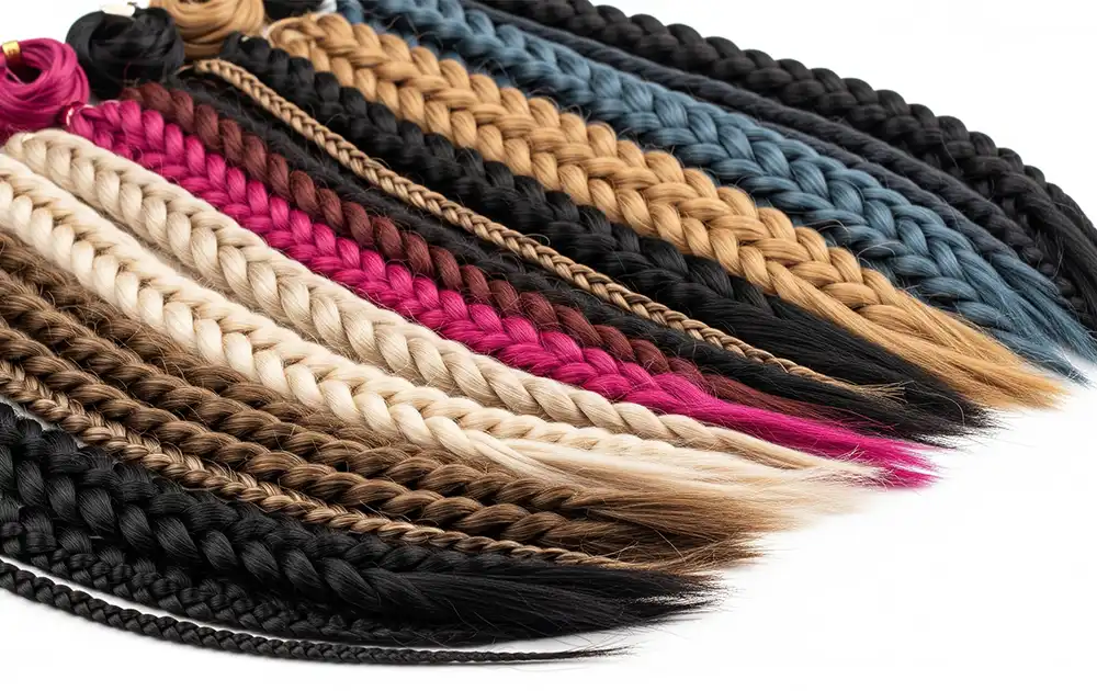Mixed Synthetic Braiding Hair preview
