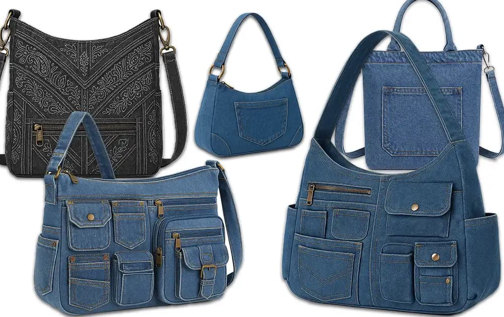 Denim bags for women preview