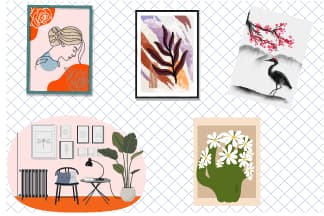 blog image of 17-Wall art products niches to sell with low competition and more sales